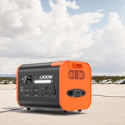 2048wh Station électrique hors réseau 800W ABS PC Shell en alliage d'aluminium