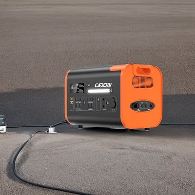 2048wh Station électrique hors réseau 800W ABS PC Shell en alliage d'aluminium