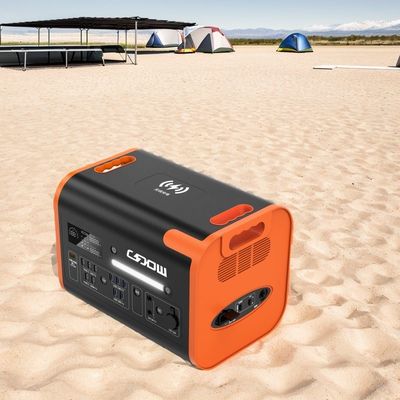 Réservoir d'urgence de stockage d'énergie batterie centrale électrique portable 2200W avec charge principale