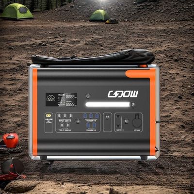2048wh Station électrique portable BMS Protection Système de stockage de batterie solaire 2200W