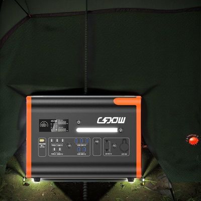 2048wh Station électrique portable BMS Protection Système de stockage de batterie solaire 2200W