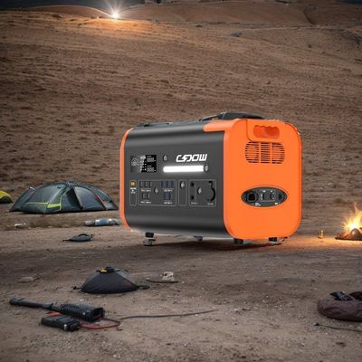 2048wh Station électrique portable BMS Protection Système de stockage de batterie solaire 2200W