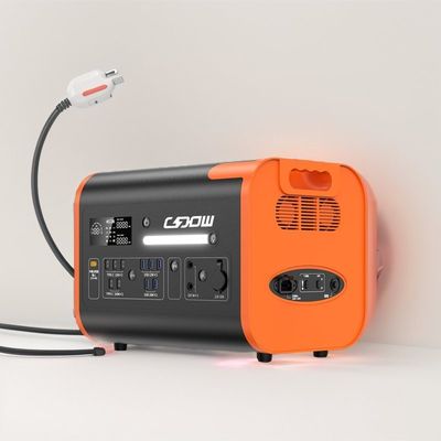 Allemagne 2000W 2048wh sortie CA-CC prise électrique mobile portable centrale électrique au lithium générateur solaire