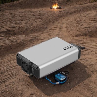 Accueil Urgence Générateur solaire compact de 150W centrale électrique au lithium portable