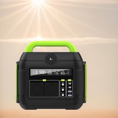 Station électrique de recharge rapide portable de 600W/160000mAh 110V AC/DC/USB/Type-C Banque d'alimentation de sortie extérieure