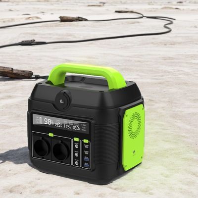 Station électrique de recharge rapide portable de 600W/160000mAh 110V AC/DC/USB/Type-C Banque d'alimentation de sortie extérieure
