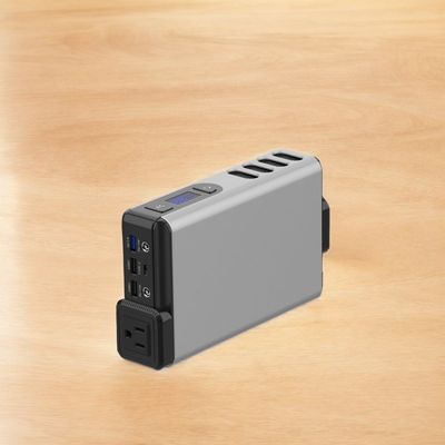 150W 115wh Station de stockage d'énergie pour le camping en plein air et les urgences familiales