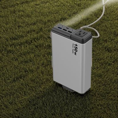 150W 115wh Station de stockage d'énergie pour le camping en plein air et les urgences familiales