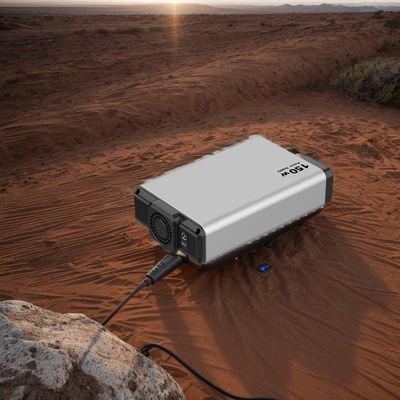 150W 115wh Station de stockage d'énergie pour le camping en plein air et les urgences familiales