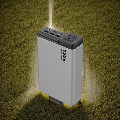 Récupérable 150W Socket AC Modifié ondes de sauvegarde alimentation en batterie centrale électrique portable