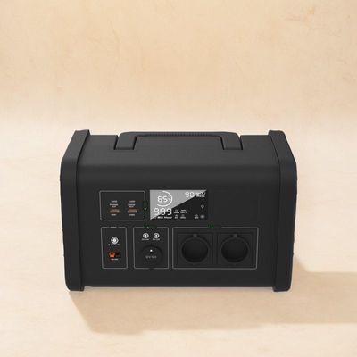 Station électrique portable à cellules solaires LiFePO4 légère 230V 700W pour les situations d'urgence extérieures