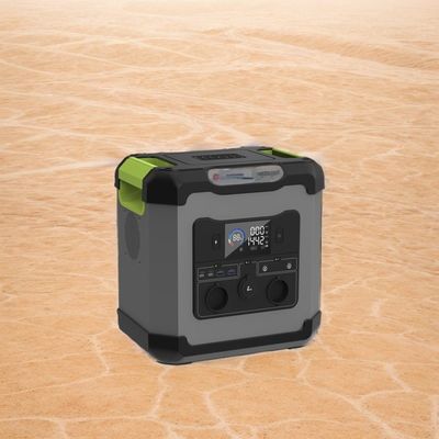 2000W 1680Wh LiFePO4 Batterie Générateur de stockage d'énergie solaire pour SOS extérieur d'urgence