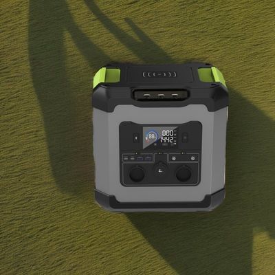 2000W 1680Wh LiFePO4 Batterie Générateur de stockage d'énergie solaire pour SOS extérieur d'urgence