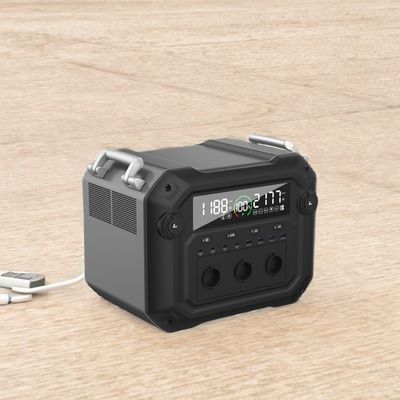 Générateur solaire de haute puissance de 2500 W 2340 wh 110 V 120 V avec matériau de coque de profil en aluminium ABS