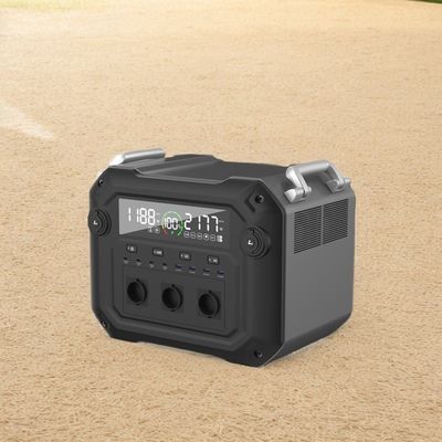 Générateur solaire de haute puissance de 2500 W 2340 wh 110 V 120 V avec matériau de coque de profil en aluminium ABS