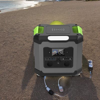 Chargeur solaire électrique mobile de 1500W pour les urgences et les centrales électriques portables