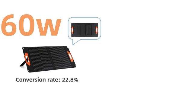 Module solaire tout noir de 60W 100W 200W avec silicium monocristallin