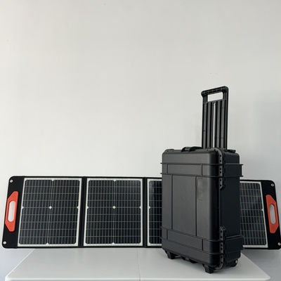 Panneau solaire au silicium monocristallin CE 200W pour centrale électrique portable