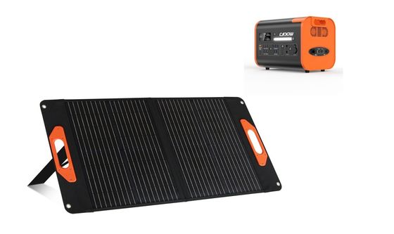 Panneau solaire monocristallin noir 100W Cellule solaire au silicium monocristallin