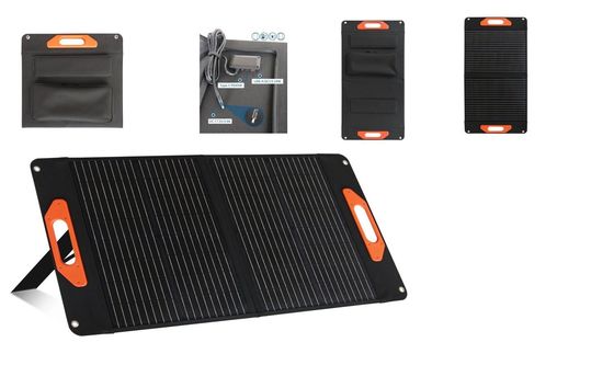 Panneau solaire monocristallin noir 100W Cellule solaire au silicium monocristallin