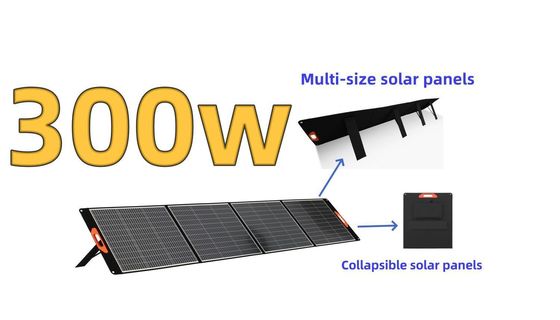 38.5V 7.8A Panneaux solaires au silicium monocristallin 300W Pour l'alimentation électrique