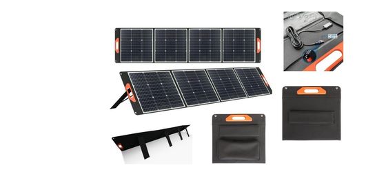 38.5V 7.8A Panneaux solaires au silicium monocristallin 300W Pour l'alimentation électrique