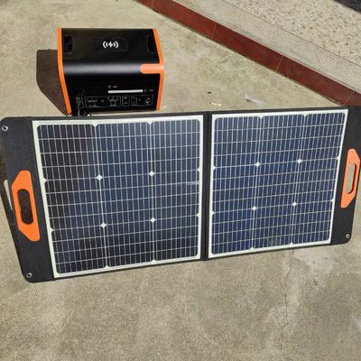 Panneau solaire pliable à cristal unique 200W pour camping-car