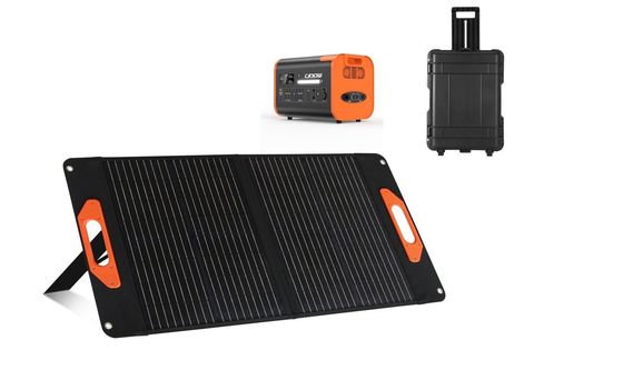 Panneaux solaires imperméables à l'eau de 60 W pour le camping