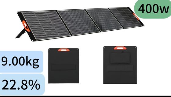 Panneaux solaires au silicium monocristallin de 60W 100W 200W 400W avec certification CE en noir