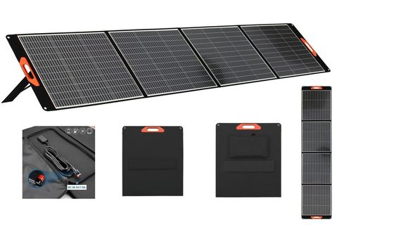 Module photovoltaïque au silicium monocristallin 100W 200W 300W Panneaux solaires gouvernementaux