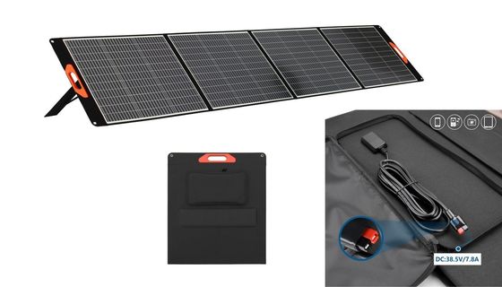 Module photovoltaïque au silicium monocristallin 100W 200W 300W Panneaux solaires gouvernementaux