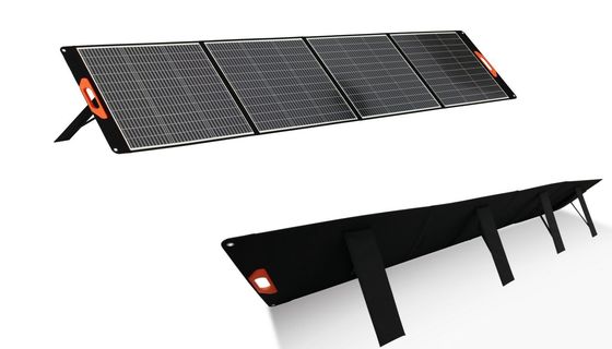 Panneaux solaires à puissance noire 400W Panneaux solaires pliables pour la maison extérieure