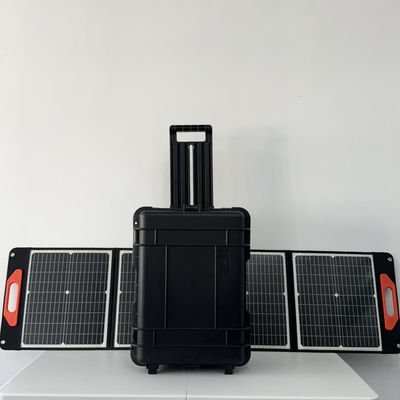 Panneaux solaires à puissance noire 400W Panneaux solaires pliables pour la maison extérieure