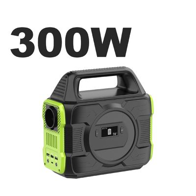 Station électrique portable de 300 W Batterie polymère Chargeur solaire