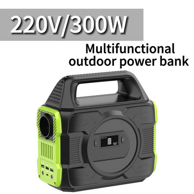 300W 220V Banque d'énergie solaire Générateur portable pour l' alimentation à domicile Camping d' urgence S3