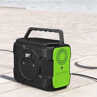 Station électrique de camping portable de 200 W de lithium à courant continu à sortie pour le camping extérieur d'urgence