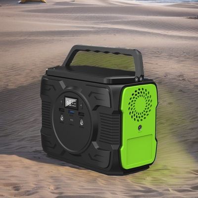 Générateur d'énergie solaire de sortie de 200W Lithium AC DC Station électrique de camping portable pour ordinateur portable