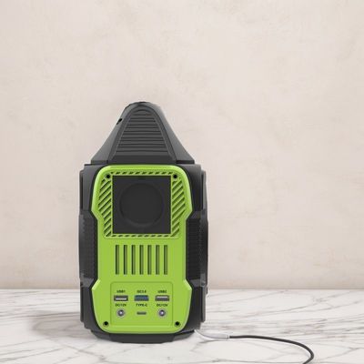Banque d'alimentation à vapeur sinusoïdale pure 500W pour stockage d'énergie rechargeable extérieur portable à 300W
