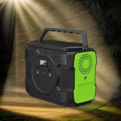 Générateur de stockage d'énergie de 200 W, centrale électrique portable rechargeable avec sortie QC3.0