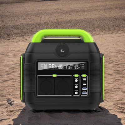 Station électrique mobile portable de 600 W pour les activités en plein air et les situations d'urgence