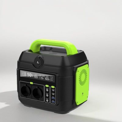 Mini centrale électrique de stockage d'énergie légère et portable de 600 W pour les activités de plein air