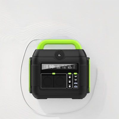 Couleur personnalisable 600W Batterie solaire au lithium Camping Voyage Station électrique pour famille