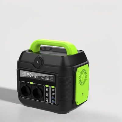 Couleur personnalisable 600W Batterie solaire au lithium Camping Voyage Station électrique pour famille