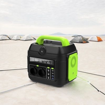 Station électrique de stockage d'énergie portable pour le camping en plein air 600W CA Personnalisation de la sortie
