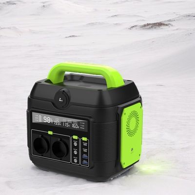 Station électrique de stockage d'énergie portable pour le camping en plein air 600W CA Personnalisation de la sortie
