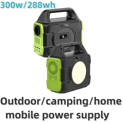 Générateur solaire portable de capacité nominale de 288Wh avec personnalisation et chargeur de 300W