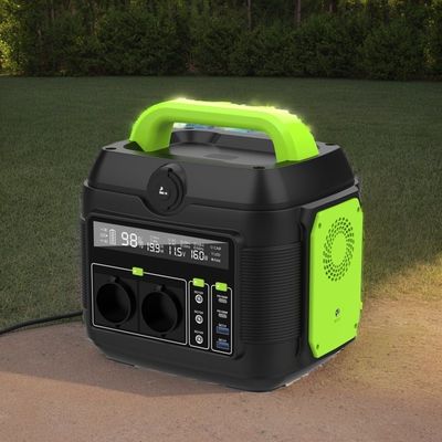 600W 576wh Générateur d'énergie solaire pour la maison 110V 220V 6kg Station électrique portable extérieure