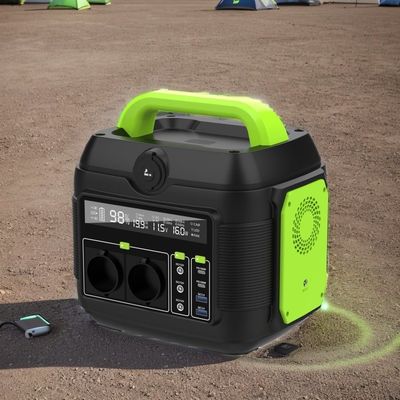 Centrale électrique portable de 600 W avec technologie MPPT et onduleur d'onde sinusoïdale pure