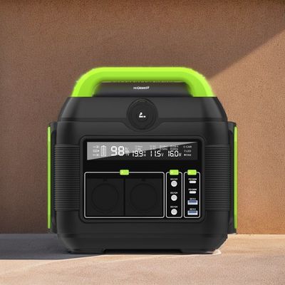 MPPT 110V/220V 600W batterie au lithium centrale solaire portable extérieure pour le camping