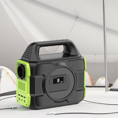 Puissance élevée 300W Puissance solaire mobile Outdoor Camping RV centrale électrique Révéler 225*120*215mm